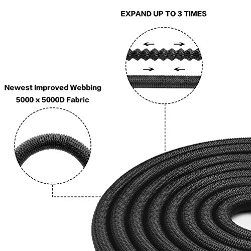 Tespresso Gartenschlauch Erweiterbar Bewässerung Stretch Schlauch mit 9 Funktion Spray-Düse Waschmaschine für Bewässerung Waschen Reinigung - 4