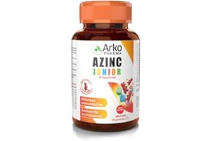 Arkopharma - Azinc® Junior Gummies - Gummies vitaminées | Bon fonctionnement du système immunitaire | Contribue à la croissance et au développement osseux normaux | 60 gummies