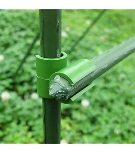 IBoscoly Lot De 25 Tuteurs Pour Plantes Et Fleurs En PVC 42cm