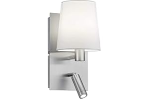 Trio Leuchten 271470207 Wandleuchte, Métal, Nickel Mat