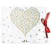 Produktbild Goldbuch Foto-Gästebuch mit verdeckter Spirale, In Love, 29 x 23 cm, 50 weiße Blankoseiten, Kunstdruck mit Goldprägung und Relief, Weiß, 47160