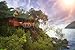 Produktbild Leinwand-Bild 60 x 40 cm: "bungalow Thailand jungle landscape", Bild auf Leinwand
