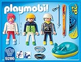 ski figura Mit 3 Figuren und viel Zubehör