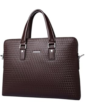 SAIERLONG Neues Herren Echtes Leder Umh?ngetasche Aktentasche Messenger Bag Schultertasche Tasche