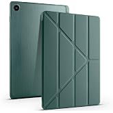 Sneezy Samsung Galaxy Tab S6 Lite 2024 P620 10.4 İn&ccedil; İle Uyumlu Katlanabilir Kalemlikli Standlı Akıllı Kılıf Haki
