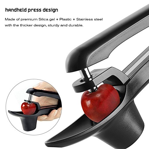 GWCLEO Kirsch und Oliven Pitter, Trauben und Cranberries Frucht Corer Pitter Küche Entferner Werkzeug - 7