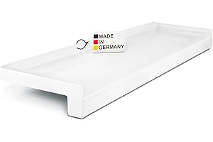 METALL- & KUNSTSTOFFHANDEL THOMAS JÄKEL TJ Fensterbank Außen Aluminium Anthrazit/Ausladung 70mm / versch. Längen/Alu Fensterbank Außen/Fensterbrett Außen Made in Germany