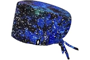 Robin Hat - Cuffia Chirurgica Donna e Uomo, Cuffietta Chirurgica Capelli Lunghi, Cuffie Sala Operatoria Regolabile, Poliester 100% Biodegradabile, Sanitarie, Infermiera, Dentista, Taglia Unica, Agathe