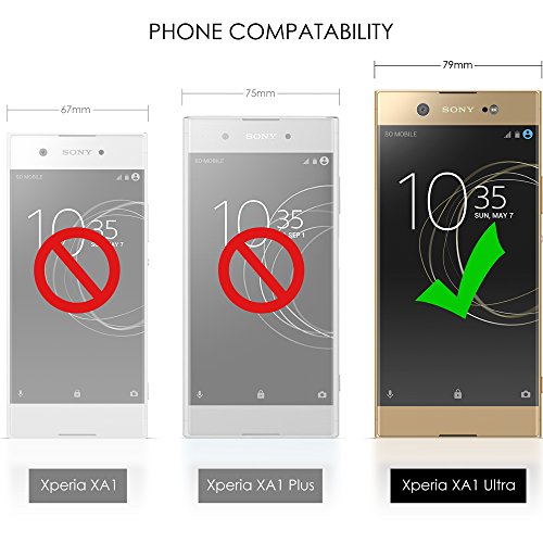 Sony Xperia XA1 Ultra Funda de Neopreno sistema de cierre con velcro - Negro reviews Sony Xperia XA1 Ultra Funda de Neopreno sistema de cierre con velcro - Negro