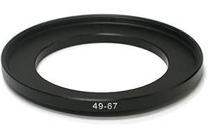 Pixco 49mm-67mm Reverse Adapter Lens Reversing Ring-Lens Step-up Metal Filter Adapter Ring 49mm Lens to 67mm Accessory-49mm Lenses (49mm-67mm)