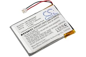 TECHTEK TCTK akkus Kompatibel mit [Garmin] Forerunner 920XT Ersetzt 361-00078-00 FBA