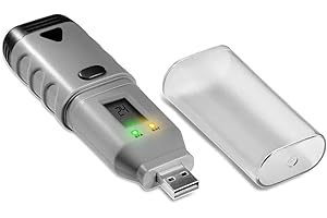 Steinberg Systems Data Logger Para Temperatura y Humedad Del Aire Datalogger SBS-DL-123D (Conexión USB, LCD, De -35 a +70 °C, De 0 a 100% rH)