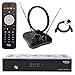 Produktbild FTE HD-T2 DVB-T2 Receiver + 30 dB ANTENNE Full HD HEVC/ H.265 (HDTV, HDMI, SCART, USB 2.0) + 1,5m HDMI Kabel