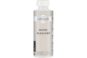Libéron Wood Bleacher - Removes Dark Stains - Lightens Naturally Dark Wood - Bleaches Without Harming - Prepares Surface for Finishing - 125ml