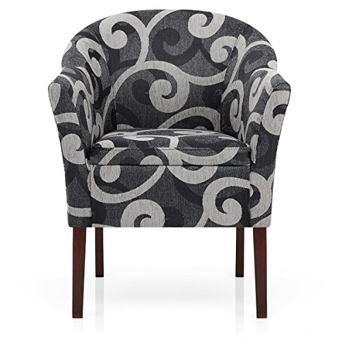Monte Walnut Chair Swirl Design