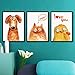 Produktbild Aha Yo-Hunde, Katzen, Bilderrahmen, Fotos, Wände, Haustiere, Geschäfte, Kinderzimmer, Schlafzimmer, Wohnzimmer, Möbel, Tv Hintergrund, Shop Dekoration Wand, Do-It-Yourself Pvc-Material Entfernt Werden Kann.