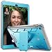 Produktbild Poetic Revolution Heavy Duty Schutz Hybride Hülle mit Schirm Schutz für Apple iPad 9,7 (2018 März Veröffentlichung) Blau