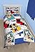 Produktbild Character World Wendebettwäsche-Set, 91 cm, Einzelbett, Disney Mickey Mouse Polaroid, mehrfarbig