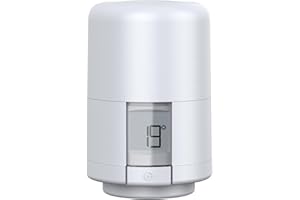 Hive Smart Heating Thermostatic Radiator Valve (TRV) with Smartphone Compatibility, White