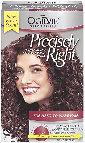 Ogilvie Salon Styles Perm, Professional Conditioning, For Hard-To-Wave-Hair, Fresh Scent 1 Application