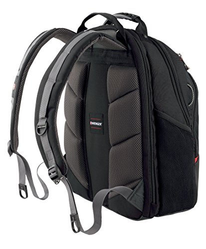 Wenger Legacy 16″ Eleganter Business Laptop Rucksack in schwarz/grau - 3