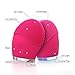 Benss Electric Facial Cleansing Brush and Anti Aging Device Ultrasonic Vibrating Face Cleansing Massager Waterproof Deep Exfoliator Makeup Rechargeable Face Massager Rose Red Advised Working Voltage 3.7V