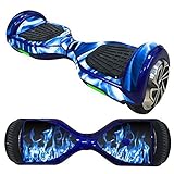 Neu und Original Verpackt Balance Scooter / Hoverboard Blaue Flammen (1) Aufkleber