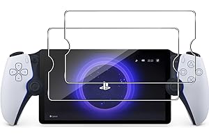 Locofun Verre Trempé pour Sony PS5 PlayStation Portal Remote Player, Protection écran en sans Bulles Dureté 9H Film [2 Pièces], Ultra HD Film Vitre Trempé pour Sony PS5