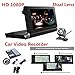 Produktbild Morza 7" HD Touch Screen Android Dual Lens WiFi Bluetooth Auto-DVR Navigation GPS-Recorder mit Rückseiten-Kamera