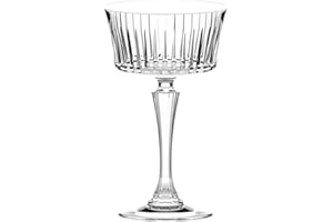 RCR Lot de 6 verres TIMELESS, service de table élégant, 100 % fabriqué en Italie, capacité 26 cl