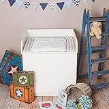 Puckdaddy „R-1M15“ Extra Rundkante M in 15 cm Höhe! Wickelaufsatz für alle IKEA Malm Kommoden - 3