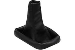 Aerzetix: Cuffia leva cambio in pelle sintetica nero