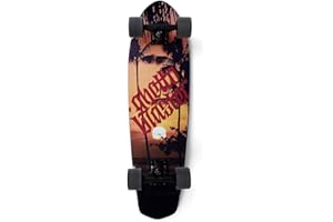 GHETTO BLASTER Cruiser Skateboard, 71 x 23 cm, Skateboard per Adulti, Bambini, Ragazze, Ragazzi, Principianti, Cuscinetti Abec 7, Tavola 7 Strati di Acero, Ruote 65 x 45 mm, Modello Tropical 28”