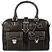 BRUNE black color genuine saffiano leather laptop bag for women//14 inch laptop bag for women//branded office bag //designer leather bag//best leather laptop bag for women//quick delivery RS.3999.00