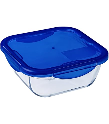 23x18 Cm - Bormioli Rocco Frigoverre Evolution Contenitore Per Alimenti Ermetico Rettangolare In Vetro