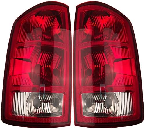 2002-2006 Dodge RAM Pickup Tail Lights 1-Pair(Driver and Passenger Sides) (2003 2004 2005) by Jkdautoparts