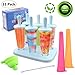 Produktbild CRMICL 6 Pac Eis am Stiel Formen, Stieleisformer, Eisformen, Popsicle Formen Set, BPA Geprüft und BRA Free, Formen Wiederverwendbaren Stieleis-Formen, Eisformen für Kinder und Erwachsene