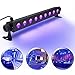 Produktbild UV LED-Beleuchtung, Elfeland Schwarzlicht (9 LEDs x 3W AC100-240V ) Partylicht Effektlicht Bühnenbeleuchtung für Club Party Karneval Disco Ballsaal Bühne