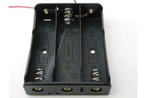 MACHSWON 18650 Supporto della cassa della batteria 3 Slot Serie Batterie Clip Box 3.7V Supporti della batteria della famiglia