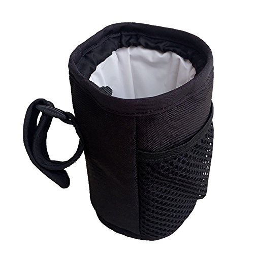 Preisvergleich Produktbild Kinderwagen Flasche Tasse Halter Tasche, Schwarz