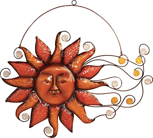 Preisvergleich Produktbild Wanddeko „Sonne“ WANDDEKO SONNE METALL D76 124091G