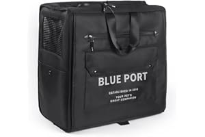 Galatée Dog Carrier Backpack, Breathable Pet Backpack With Mesh Window For Small Medium Dogs And Cats, Veterinarian Approved Safe Bag For Travel Hiking Outdoor Activities(Black)