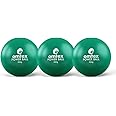omtex Weighted Balls 800 g for Power Hitting, Batting and Pitching Training Suitable for Teenager & Athlete, Build Strength and Muscle, Improve Technique and Form (Green Pack of 3)