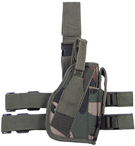 Pistolenbeinholster Bein- und Gürtelbefestigung