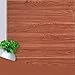 Produktbild WPEOD Gefälschte holzmaserung Selbstklebende tapeten,3D Wohnzimmer Schlafzimmer küche büro Dekoration renovierung Selbstklebende Aufkleber schälen und Stick-Wallpaper-rot 70x70cm(28x28inch)