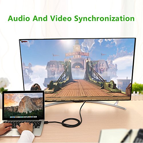 UGREEN 2m HDMI Kabel inkl. HDMI Adapter, HDMI Buchse zu mini HDMI Stecker mit HDMI auf Micro HDMI Adapter Vergoldet Kontakte, Ethernet, 3D, 4K für Full HD - 2