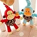 Finer Shop Cute Monkey Babyplay Activity Spiral Bed Stroller Toy Set Hanging Bell Crib Rattle Toy Ornament Hangings