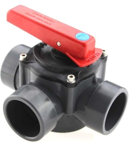 FLUXI-TECH - Vanne à Membrane à Coller 32mm En PVC - PN10 Bars