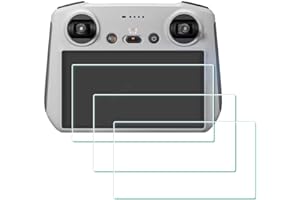 ULBTER Protezione Pellicola per DJI Mini 5 Pro/Mini 4 Pro/Mini 3 Pro (DJI RC 2 RC2 RC) schermo controllo Telecomando Monitor [3 pezzi Vetro Temperato 0,3 mm Durezza 9H Accessorio