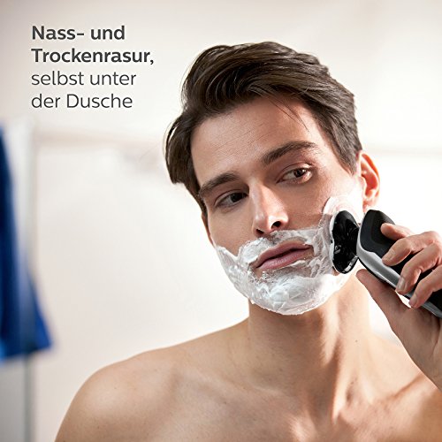 Philips Series 9000 Nass- & Trockenrasierer S9711/31, mit Reinigungsstation Plus und Bartstyler - 2